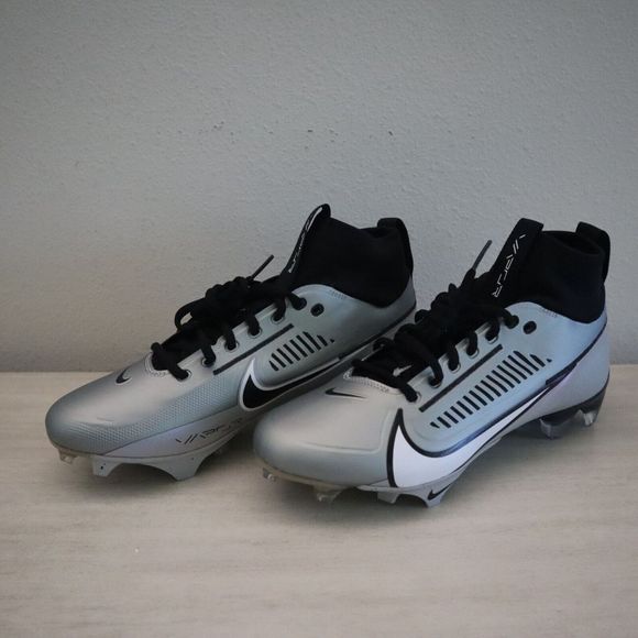 Nike DA5456 002 Men's Sz 8 Gray/Black Vapor Edge Pro 360 2 Football Cleats $135 - Picture 4 of 10
